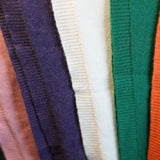 Triangle Mohair Hood Scarf, Extra Long and Featherlight - FOREST GREEN