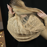 Scarf with Sleeves - Macaron Beige