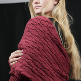 Scarf with Sleeves - Scarlet Red