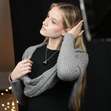 Scarf with Sleeves - Dove Grey