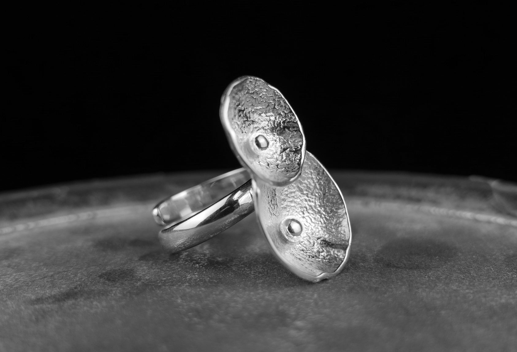 "Serafina Bellucci" 925 Sterling Silver Statement Ring