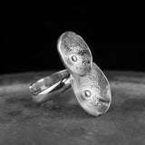 "Serafina Bellucci" 925 Sterling Silver Statement Ring