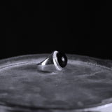 "The Cure" 925 Serling Silver Obsidian Ring