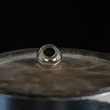 "The Cure" 925 Serling Silver Obsidian Ring