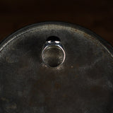 "The Cure" 925 Serling Silver Obsidian Ring