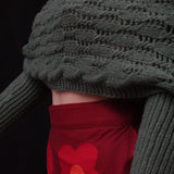 Scarf with Sleeves - Forest Green