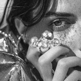 "Speakeasy" 925 Sterling Silver Hammered Cluster Sphere Ring