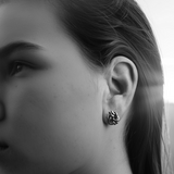 "Tressa Weave" 925 Sterling Silver Stud Earrings