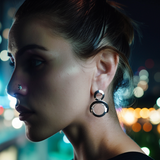 "230 Fifth Rooftop" 925 Sterling Silver Drop and Dangle Earrings