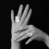 "Serafina Bellucci" 925 Sterling Silver Statement Ring